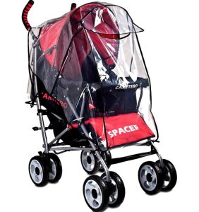 Folia przeciwdeszczowa na wózek spacerowy - uniwersalna
