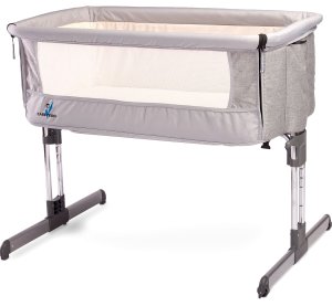 Łóżeczko dostawne Caretero Sleep2gether - Grey