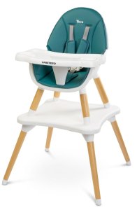 Caretero Tuva Krzesełko do karmienia - Dark Green