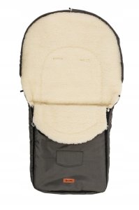 Sensillo Śpiworek z Wełną do wózka - Graphite