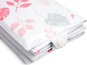 Sensillo Mata do przewijania 58x40 cm Floral Pink
