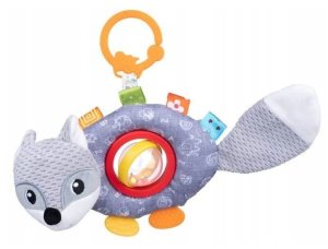 Balibazoo Zawieszka Grzechotka Szary Lis