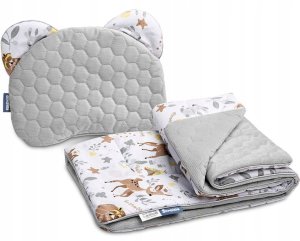 Sensillo Komplet do wózka Velvet Leśna Przygoda