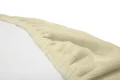 PRZEŚCIERADŁO FROTTE DO WÓZKA KREMOWY 35X75