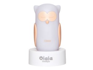 Olala Boutique Lampka nocna LED - Olala - Sowa Come, biała
