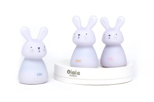 Olala Boutique Zestaw 3 lampek nocnych LED - Ścieżka światła OLALA - Króliczki