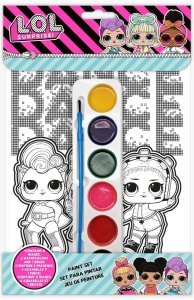 Kids Euroswan Zestaw do kolorowania farbami - LOL