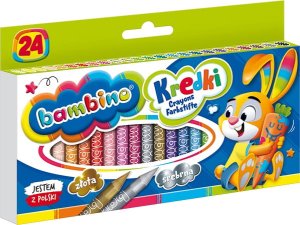 Kredki 24 Kolory Bambino W Pudełku Majewski Kre24/Bamp