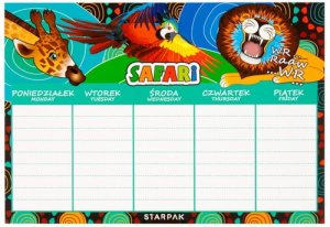 Plan Lekcji Safari Starpak 382142