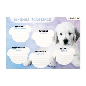 Plan Lekcji Pieski Starpak 409084