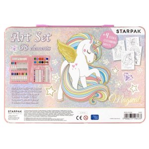 Zestaw Artystyczny 68 Elementów Unicorn Starpak 476948
