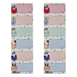 Naklejki Na Zeszyt Minisy Starpak 494187