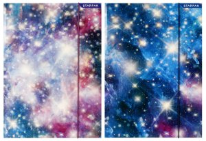 Teczka Z Gumka Pap A4 Galaxy Stk Fol 10/100