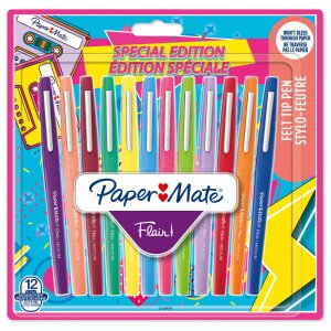Paper Mate Pisaki Flamastry 12Kol Flair 2180627
