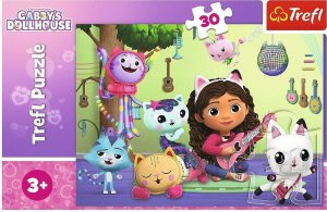 Puzzle 30el Gabi i jej uroczy domek PUD TREFL 18301  TR