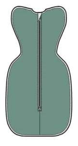 Otulacz Swaddle UP - rozmiar M - ciemny oliwkowy - ETAP 1 Original