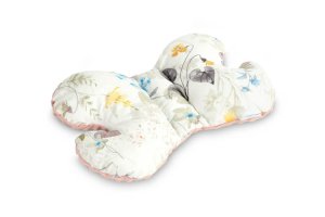 Sensillo Poduszka Motylek 26X35 Retro Róż Listki