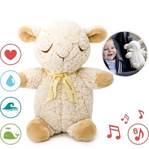 Szumiąca owieczka z pozytywką - Cloud b® Sleep Sheep™ On The Go