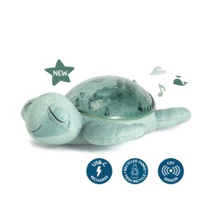 Projektor z pozytywką - Żółw podwodny zielony ECO - Cloud b® Tranquil Turtle™