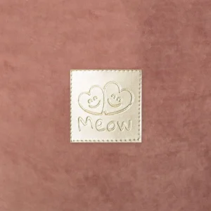MeowBaby Pokrowiec na Suchy Basen 90x40cm, Welurowy, Czerwień Marsala