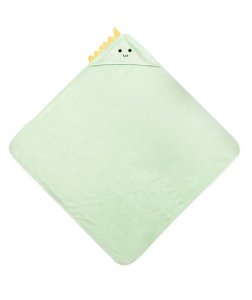 BATHFRIENDS OKRYCIE KĄPIELOWE 100x100 DINO MINT