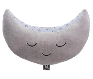 Benbat Mooni - Nakladka-poduszka na pas samochodowy Księżyc - szara