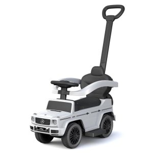 Dziecięcy jeździk z rączką Mercedes Benz G-ClassBaby Mix biały