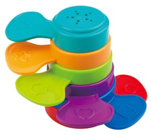 Zestaw zabawek do kąpieli/Piramidka - Sitka