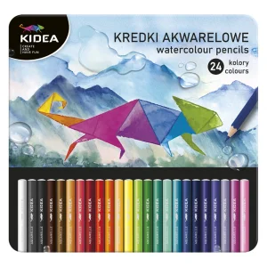 Kredki Akwarelowe Ołówkowe Kidea Derform