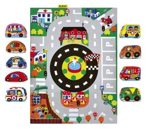 K's Kids Mata z samochodzikami - miasto