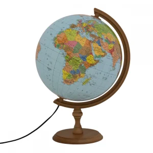 Globus Fizyczno/Polityczny Podświetlany 32 Cm Zachem Aplikacja