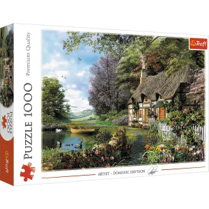 Puzzle 1000 Elementów Uroczy Zakątek Trefl