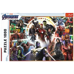 Puzzle 1000 Elementów Avengers Koniec Gry Pud Trefl