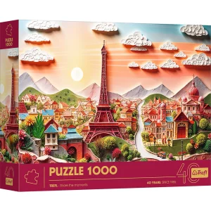 Puzzle 1000 Elementów Jubileusz Paryż Trefl