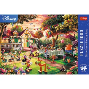 Puzzle 1000 Elementów Premium Urodziny Mickey Trefl