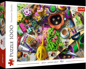 Puzzle 1000El Porządki W Ogrodzie Trefl