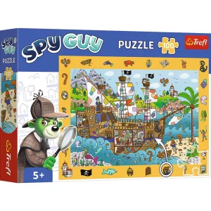 Puzzle 100El Spy Guy Statek Piracki Trefl