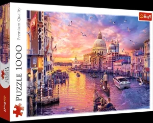 Puzzle 1000El Uroki Wenecji Trefl
