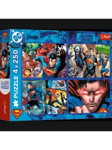 Puzzle 4X250El Trefl Odwaga Supermana