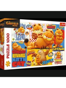 Puzzle 1000El Trefl Przygody Garfielda