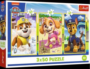 Puzzle 3X50El Nasze Pieski Trefl