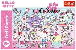 Puzzle 300El Trefl Poznaj Świat Hello Kitty