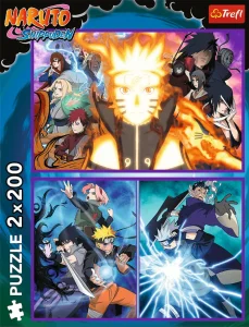Puzzle 2X200El Trefl Ninja Z Wioski Ukryt Liści