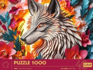 Puzzle 1000El Trefl Jubileusz Wilk