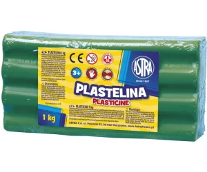 Plastelina 1 Kg Zielona Astra
