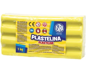 Plastelina 1 Kg Cytrynowy Astra
