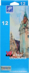 Farby Akwarelowe W Tubie 12 Kolorów 12 Ml Firster Titanum
