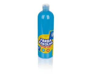 Farby Szkolne W Butelce 500 Ml Niebieski Astra