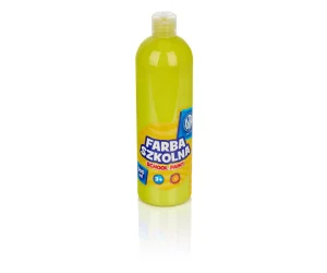 Farby Szkolne W Butelce 500 Ml Cytrynowy Astra