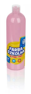 Farby Szkolne W Butelce 500 Ml Różowy Jasny Astra